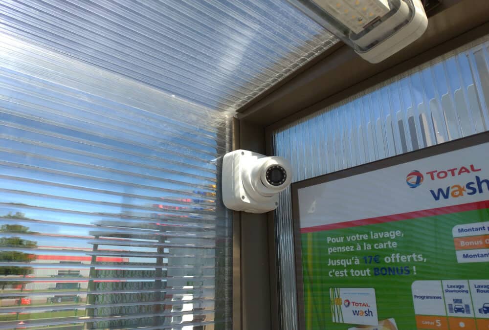 Installation d’un système de vidéosurveillance dans une station lavage à Coutances (50)