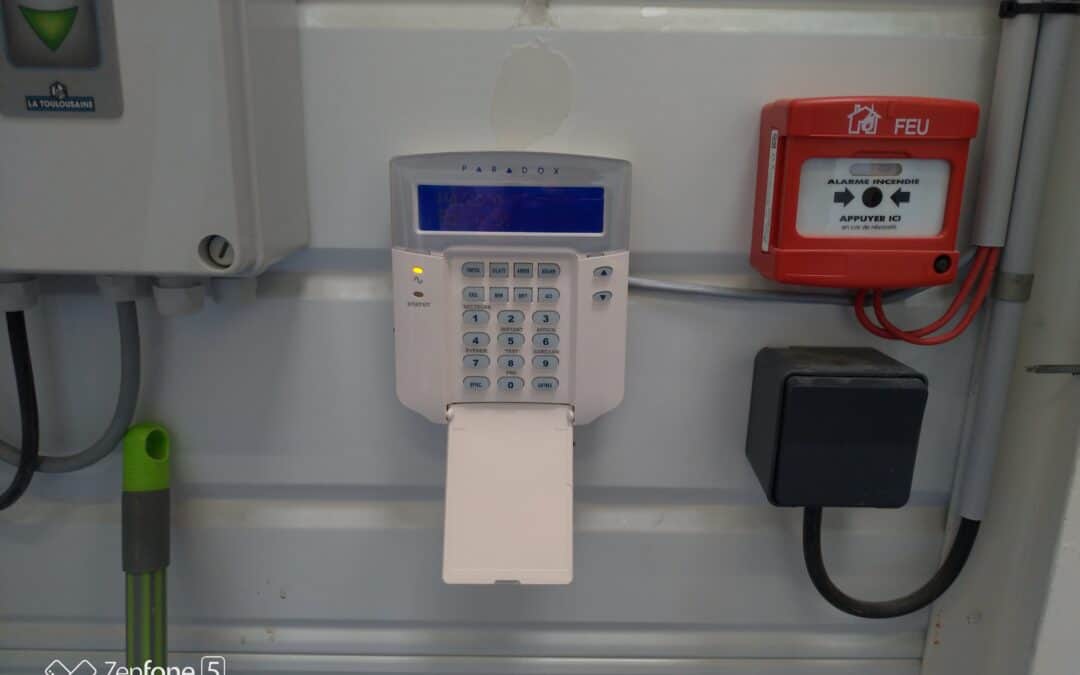 Installation d’une alarme pour un magasin alimentaire dans la communauté de CHERBOURG EN COTENTIN (50)