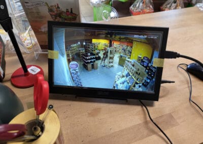 Installation alarme et vidéosurveillance pour boutique produits régionaux