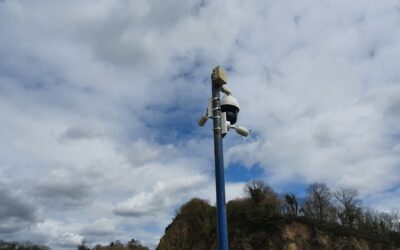 Installation d’un système de vidéosurveillance dans une carrière près de Saint-Lô