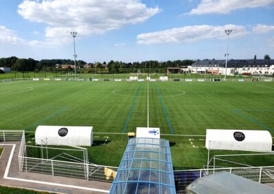 caméras dans deux stades de football de Haute-Normandie pour la retransmission des matchs (Seine-Maritime - 76)